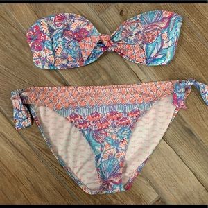 Lilly Pulitzer Pinchers Picnic bikini S/M
